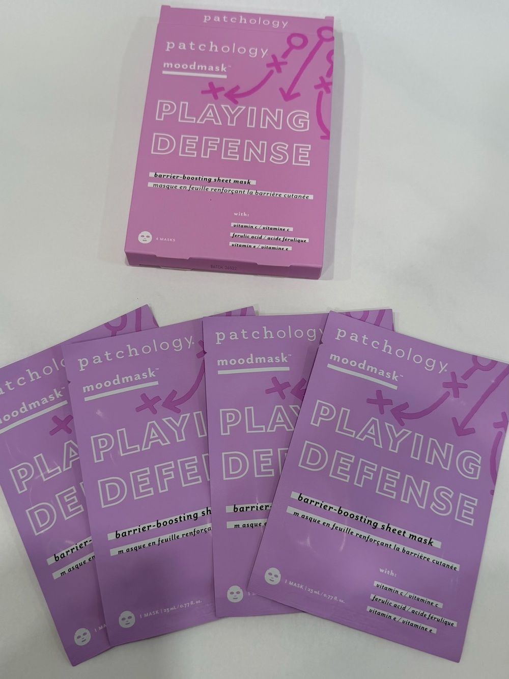 Patchology Moodmask Playing Defense Barrier-Boosting Sheet Mask - Pink